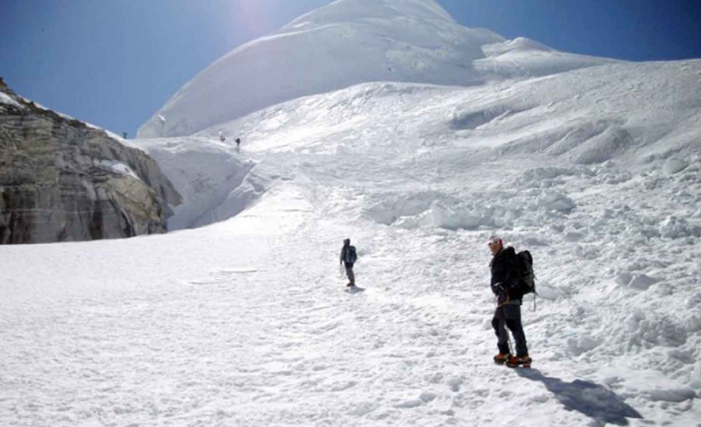 this is the picture of Peak Climbing in Nepal
