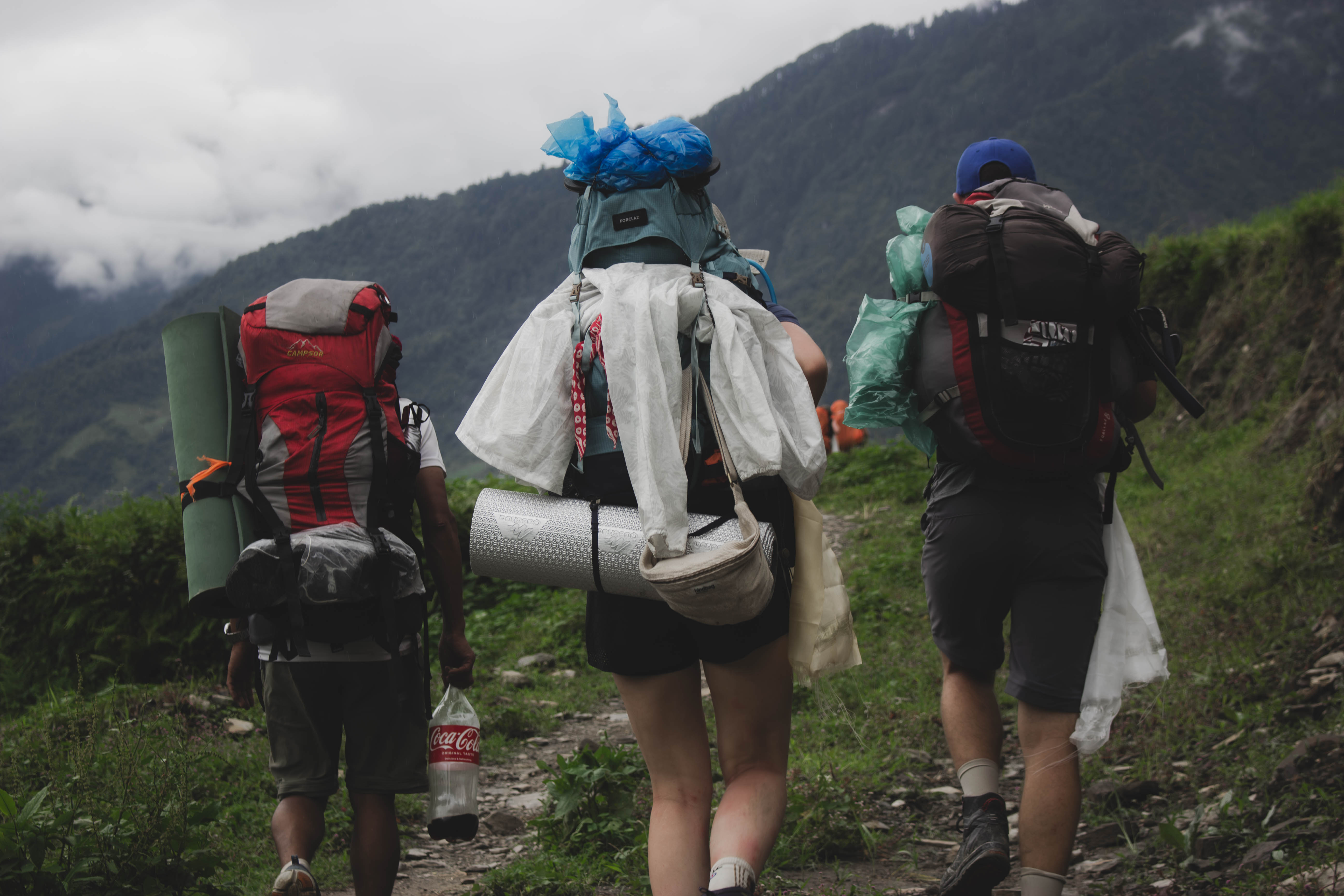 this is the picture of guide mandatory trek in nepal