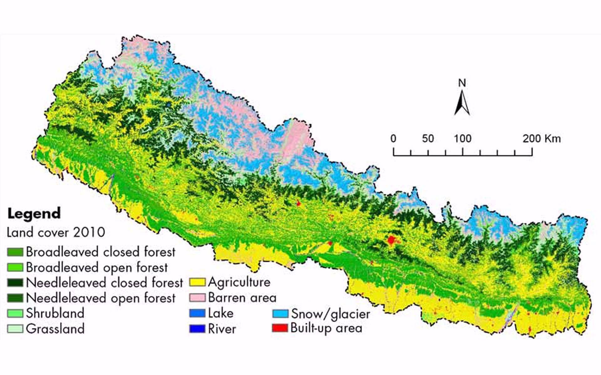this is the picture of weather and climate in nepal